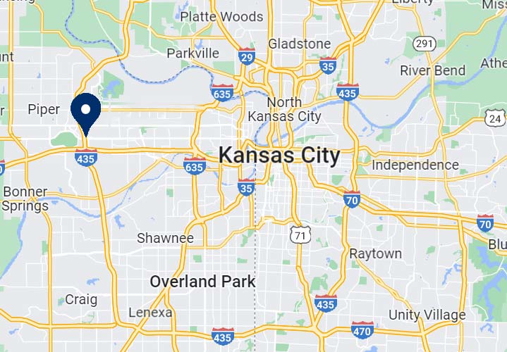 Map of KC with DFA pin