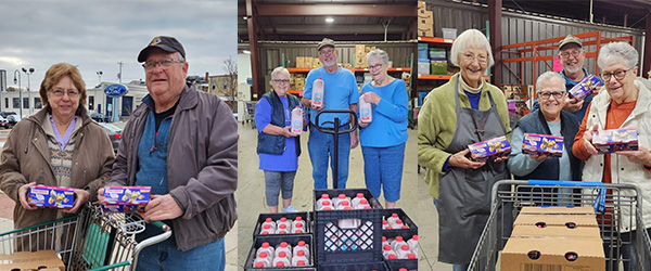 Filling hearts and stocking shelves