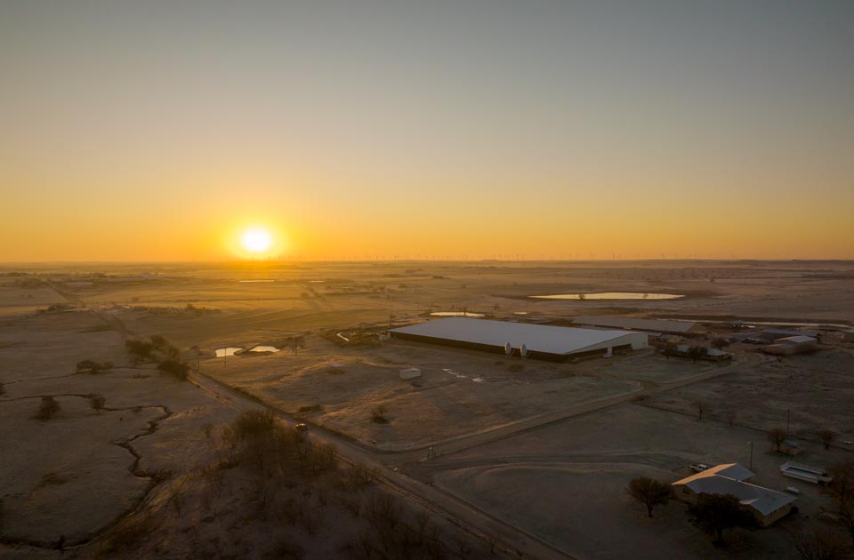 southwest sunset view
