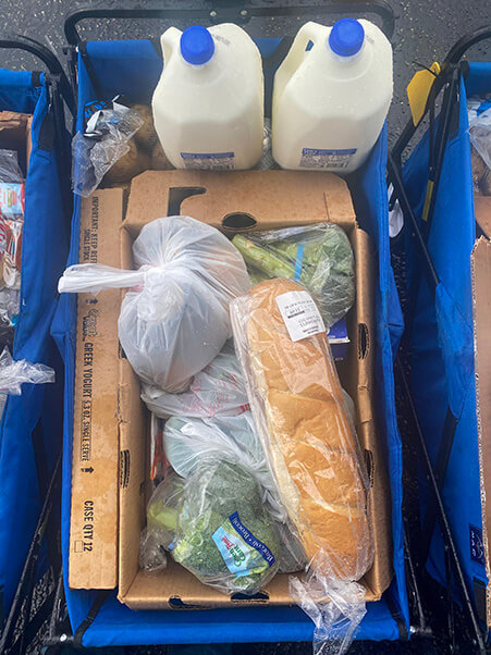 DFA supports hunger relief efforts throughout the United States by donating gallons of milk.