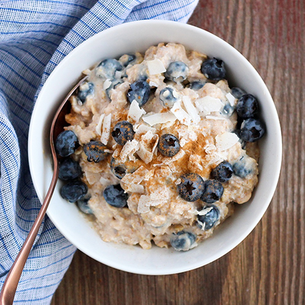 Blueberry Coconut Overnight Oats