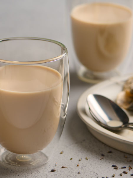 Power through a mid-morning slump with a creamy latte made with whole milk or even extra protein milk for an added protein boost.