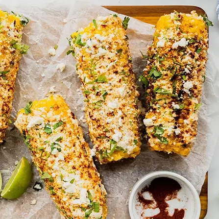 Elote-Inspired Sweet Corn