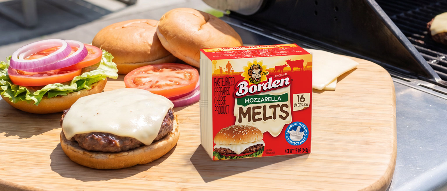 BORDEN® CHEESE ADDS BELOVED MOZZARELLA VARIETY TO MELTS LINE 