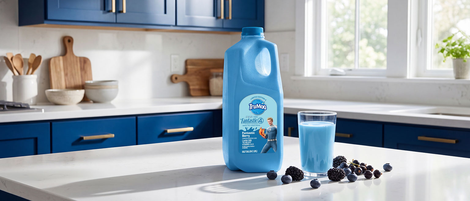 SPECIAL EDITION TRUMOO® MILK INSPIRED BY MARVEL STUDIOS’ “THE FANTASTIC FOUR: FIRST STEPS” BLASTS INTO DAIRY AISLES WITH FANTASTIC BERRY FLAVOR