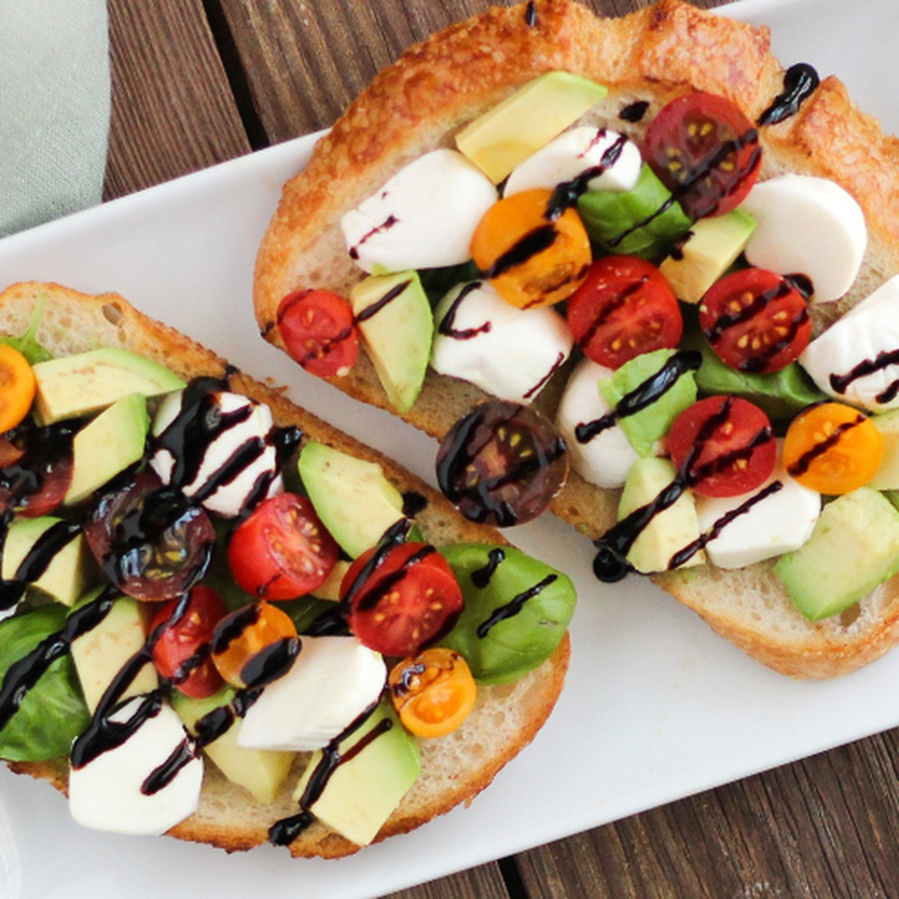 Caprese Avocado Toast