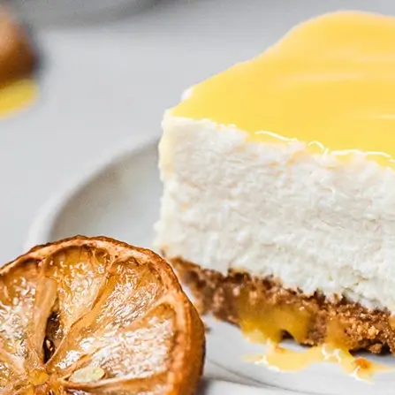No-Bake Lemon Curd Cheesecake Bars
