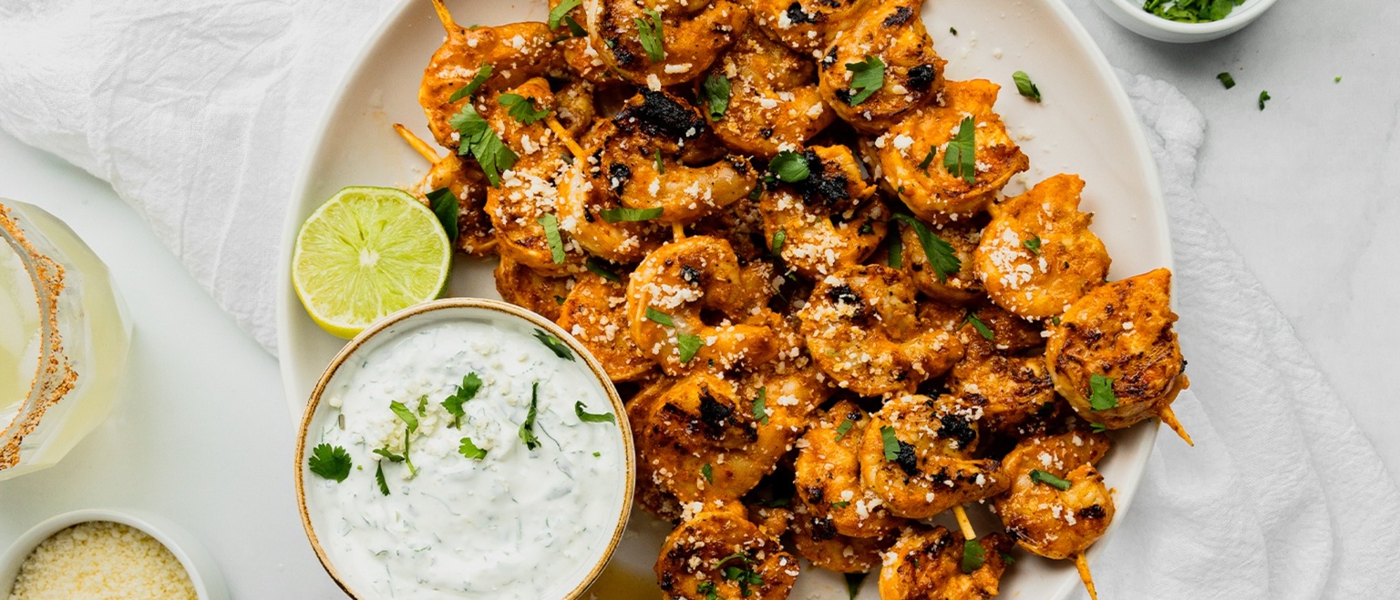 Sweet and Spicy Grilled Chipotle Shrimp