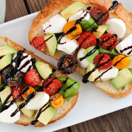 Caprese Avocado Toast