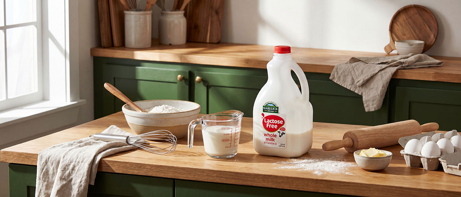 GARELICK FARMS INTRODUCES NEW LACTOSE-FREE MILK