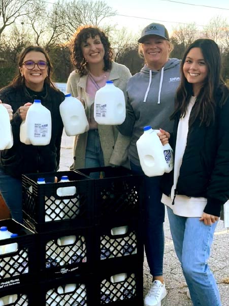 When dairy is shared, communities benefit. Milk donations help families access essential nutrition close to home. 