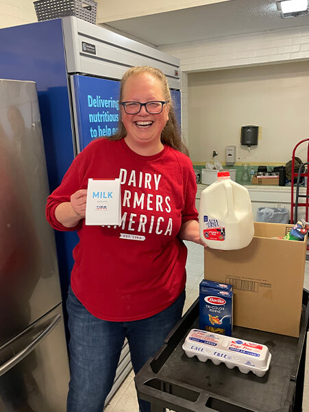 DFA employees give back in many ways, often volunteering their time to help others.