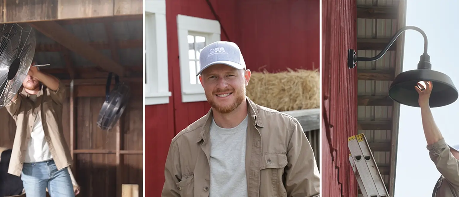 How dairy farmers practice energy conservation every day