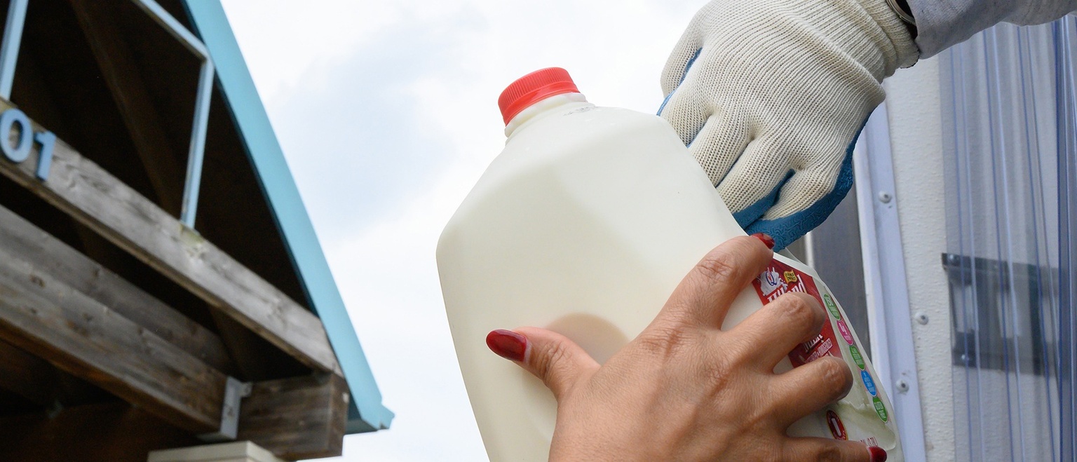 HOW ONE GALLON OF MILK CAN MAKE A WORLD OF DIFFERENCE