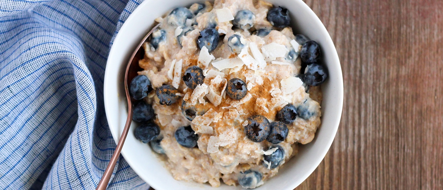 Blueberry Coconut Overnight Oats